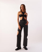 FORTUNE MID-RISE PANTS